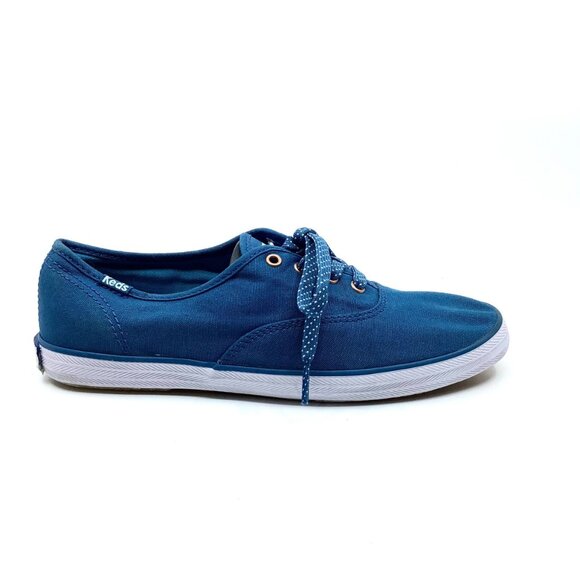 Keds Champion Shoes in Blue Sapphire - Picture 2 of 7